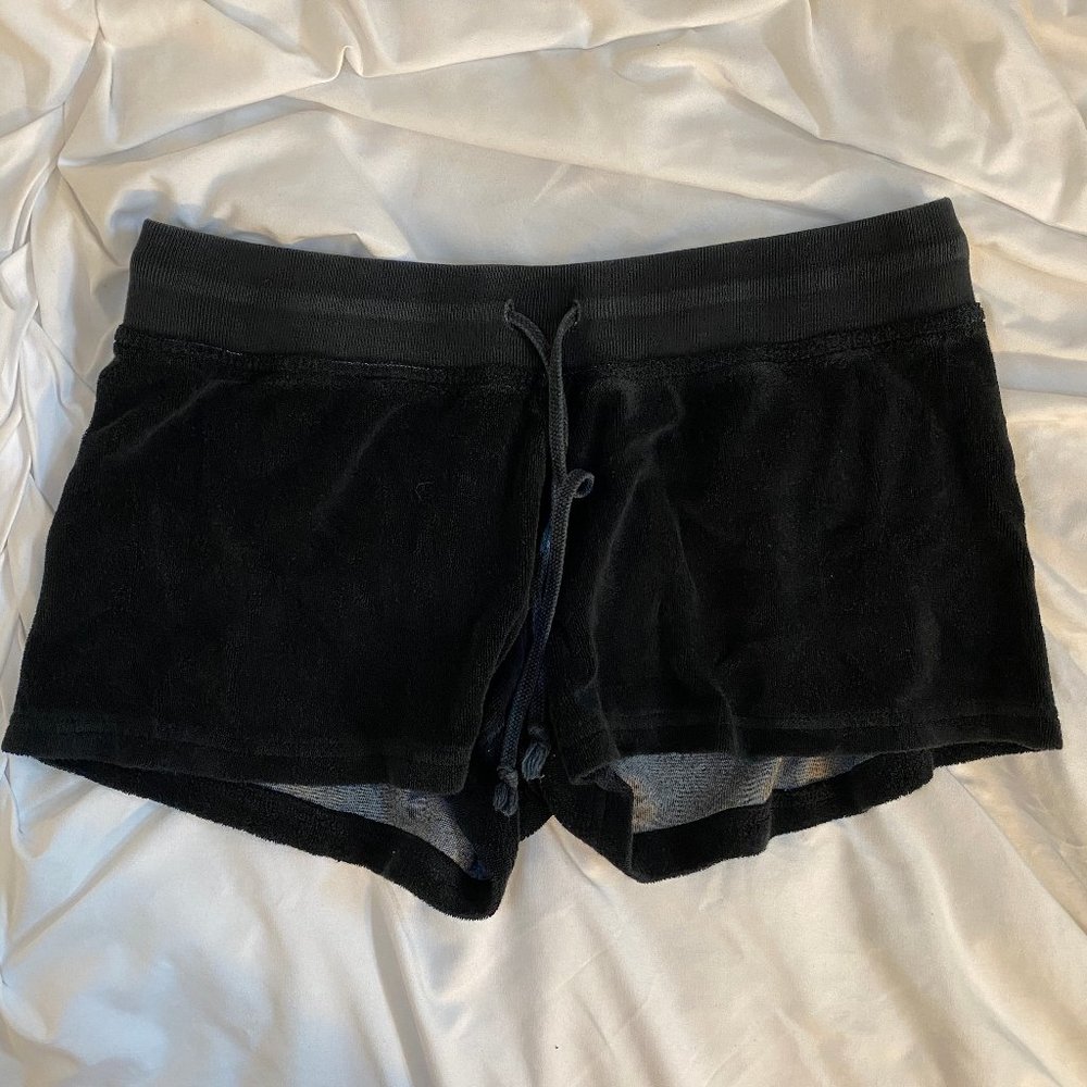 HARD TAIL Terry Shorts - Black
